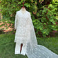 White Orange Preloved Outfit