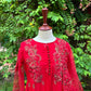 SHAHPOSH - PINK FLOWER SUIT - 3PCS